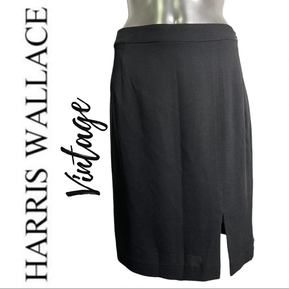 Vintage 90’s Harris Wallace  New York Lined Skirt Size 4